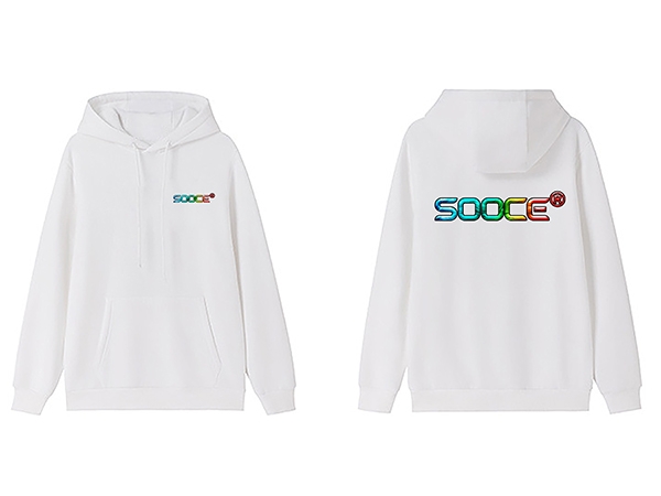 Marketing materials hoodie jacket