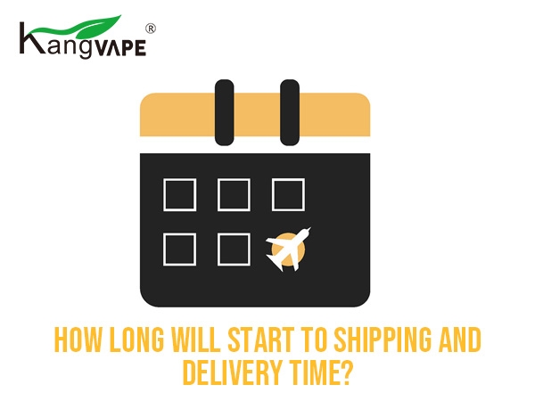 How long will start to shipping and delivery time?